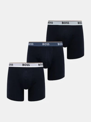 BOSS bokserki 3-pack BoxerBr 3P Power męskie kolor czarny 50531691