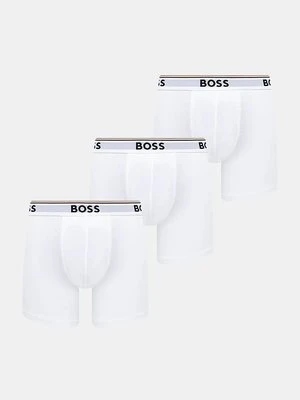 BOSS bokserki 3-pack męskie kolor biały 50475282