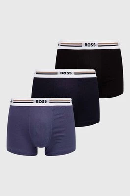 BOSS bokserki 3-pack męskie kolor biały 50492200