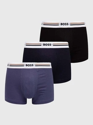 BOSS bokserki 3-pack męskie kolor biały 50492200