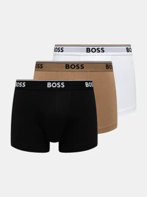 BOSS bokserki 3-pack męskie kolor biały 50531684