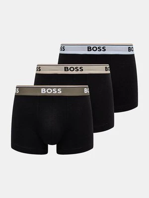 BOSS bokserki 3-pack męskie kolor czarny 50531684