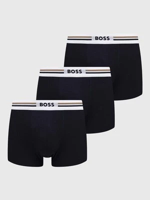 BOSS bokserki 3-pack męskie kolor granatowy 50492200