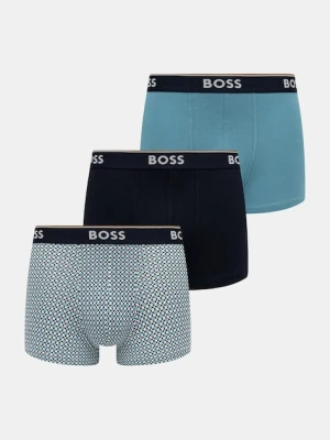 BOSS bokserki 3-pack męskie kolor granatowy 50531701