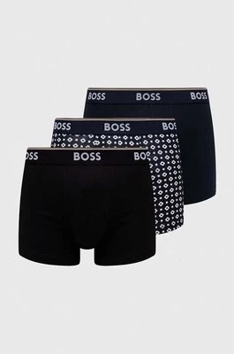 BOSS bokserki 3-pack męskie kolor granatowy 50514950