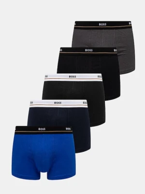 BOSS bokserki męskie bawełniane z elastanem Trunk 5P Essential 5-pack