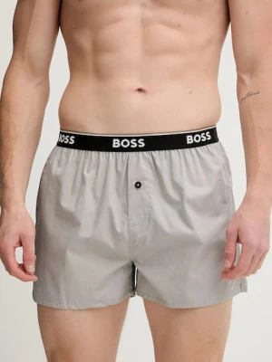 BOSS bokserki bawełniane 2-pack 2P Boxer Shorts EW kolor beżowy 50545913