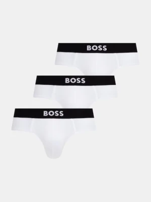 BOSS bokserki dopasowane męskie bawełniane z elastanem HipBr 3-pack