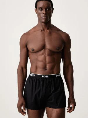 BOSS bokserki męskie bawełniane 2P Boxer Shorts EW 2-pack czerwony