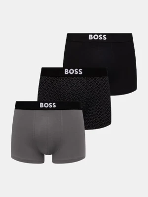 BOSS bokserki męskie bawełniane Trunk 3P BOSS ONE D 3-pack