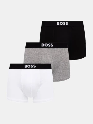 BOSS bokserki męskie bawełniane z elastanem Trunk 3P BOSS ONE 3-pack