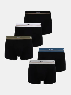 BOSS bokserki męskie bawełniane z elastanem Trunk 5P Essential 5-pack