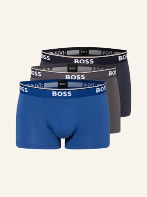 Boss Bokserki Power, 3 Szt. blau