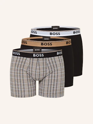 Boss Bokserki Power, 3 Szt. braun
