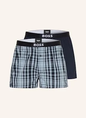 Boss Bokserki Tkane, 2 Szt. blau