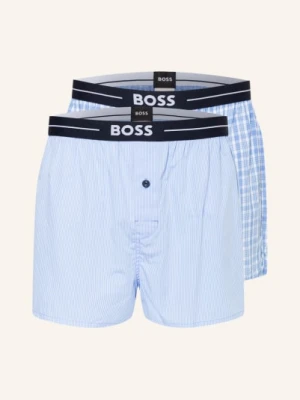 Boss Bokserki Tkane, 2 Szt. blau