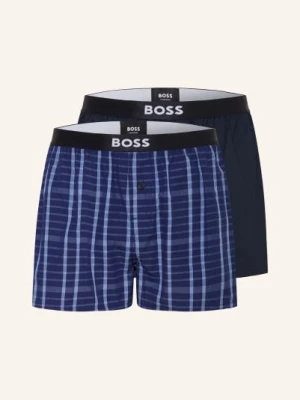 Boss Bokserki Tkane, 2 Szt. blau niebieski