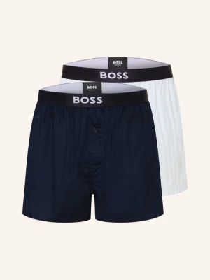 Boss Bokserki Tkane, 2 Szt. blau
