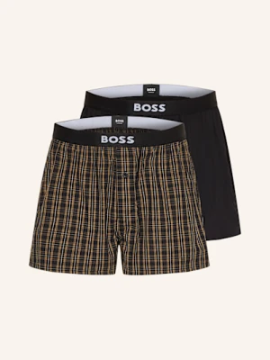 Boss Bokserki Tkane, 2 Szt. schwarz