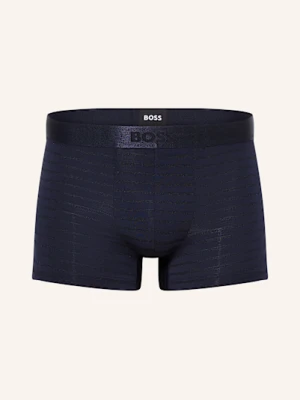 Boss Bokserki Tkane Shiny blau