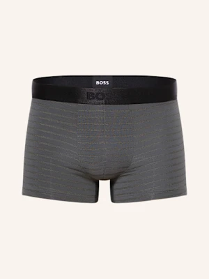 Boss Bokserki Tkane Shiny gruen