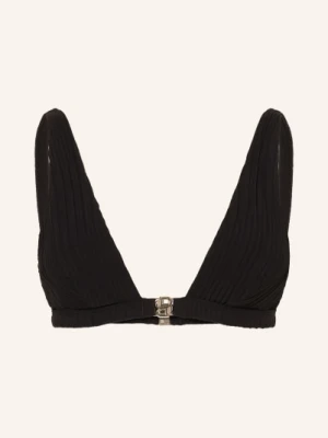 Boss Bralette Bikini Top Double B schwarz