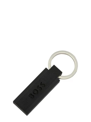 BOSS brelok do kluczy Edge Iconic Black kolor czarny