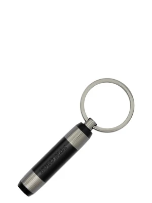 BOSS brelok do kluczy Rive Gun kolor szary