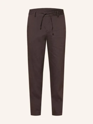 Boss Chino Perin Tapered Fit Z Lnem braun