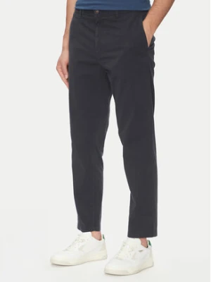 BOSS Chinosy 50536722 Granatowy Tapered Fit