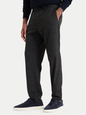 BOSS Chinosy 50571678 Czarny Tapered Fit