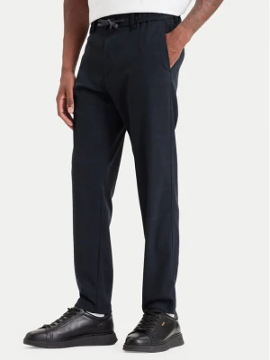 BOSS Chinosy 50571678 Granatowy Tapered Fit