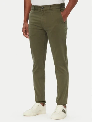 BOSS Chinosy Chino_slim 50510933 Zielony Regular Fit