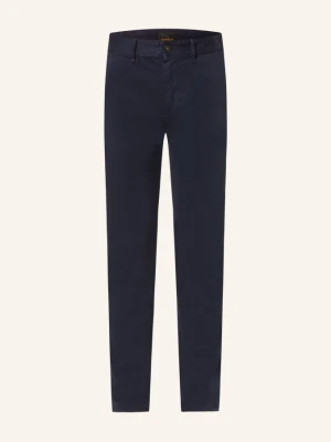 Boss Chinosy Chino Slim Fit blau GRANATOWY