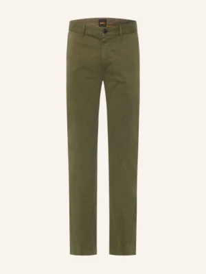 Boss Chinosy Chino Slim Fit gruen