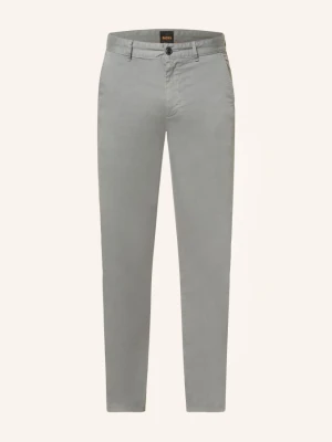 Boss Chinosy Chino Slim Fit gruen SZARY