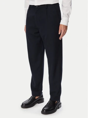 BOSS Chinosy Chino-St1 50569658 Granatowy Tapered Leg