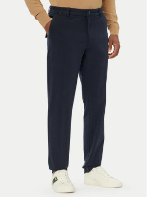 BOSS Chinosy H-Kane1 50543304 Granatowy Modern Fit
