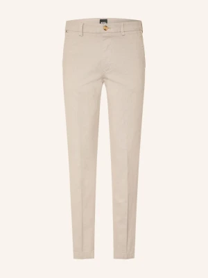 Boss Chinosy Kaiton O Kroju Slim Fit braun BEŻOWY