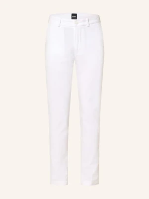 Boss Chinosy Kaiton Slim Fit weiss