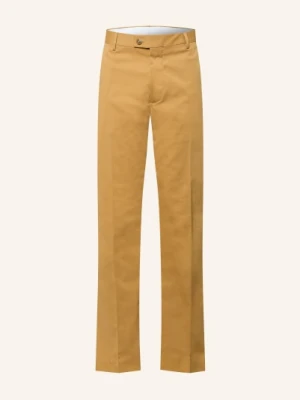Boss Chinosy Kent O Prostym Kroju beige
