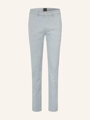 Boss Chinosy O Kroju Slim Fit grau JASNONIEBIESKI