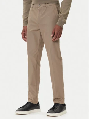 BOSS Chinosy P-Kaiton1 50543945 Beżowy Slim Fit