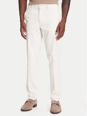 BOSS Chinosy P-Kaiton1 50543945 Écru Slim Fit