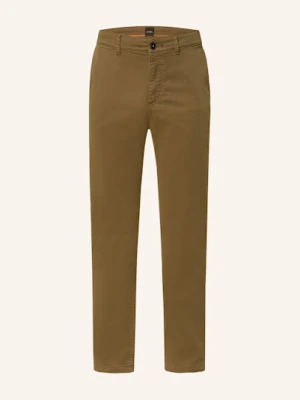 Boss Chinosy Regular-1 Regular Fit gruen