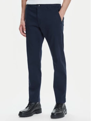 BOSS Chinosy Sanderson-L-2 50542986 Granatowy Regular Fit