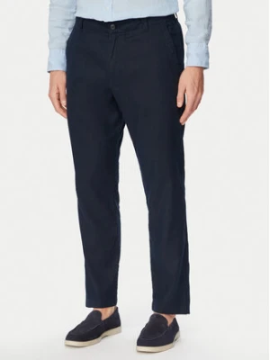 BOSS Chinosy Sanderson-L-3 50559595 Granatowy Regular Fit