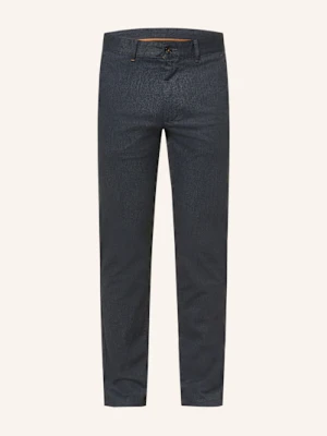 Boss Chinosy Slim Fit blau