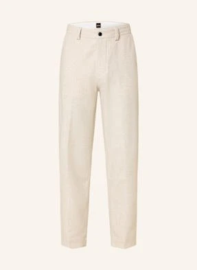 Boss Chinosy Tapered Fit beige