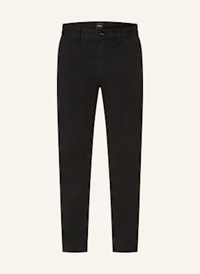 Boss Chinosy Tapered Fit schwarz